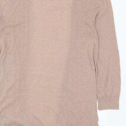 Womens UK Size 10 NEXT Brown Cardigan Jumper