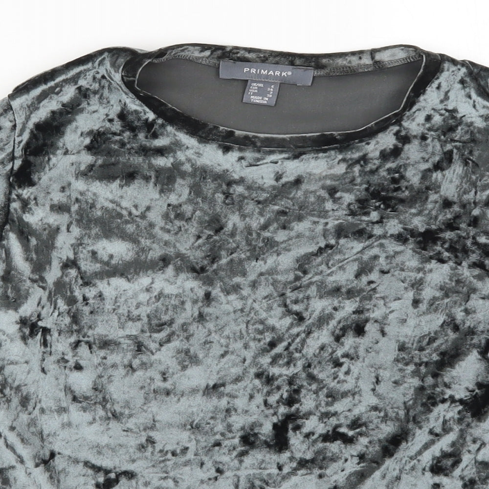 Primark Womens Green   Basic T-Shirt Size 6