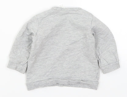 H&M Baby Grey   Basic T-Shirt Size 6-9 Months