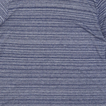 EWM Womens Blue Striped  Pullover Jumper Size 14