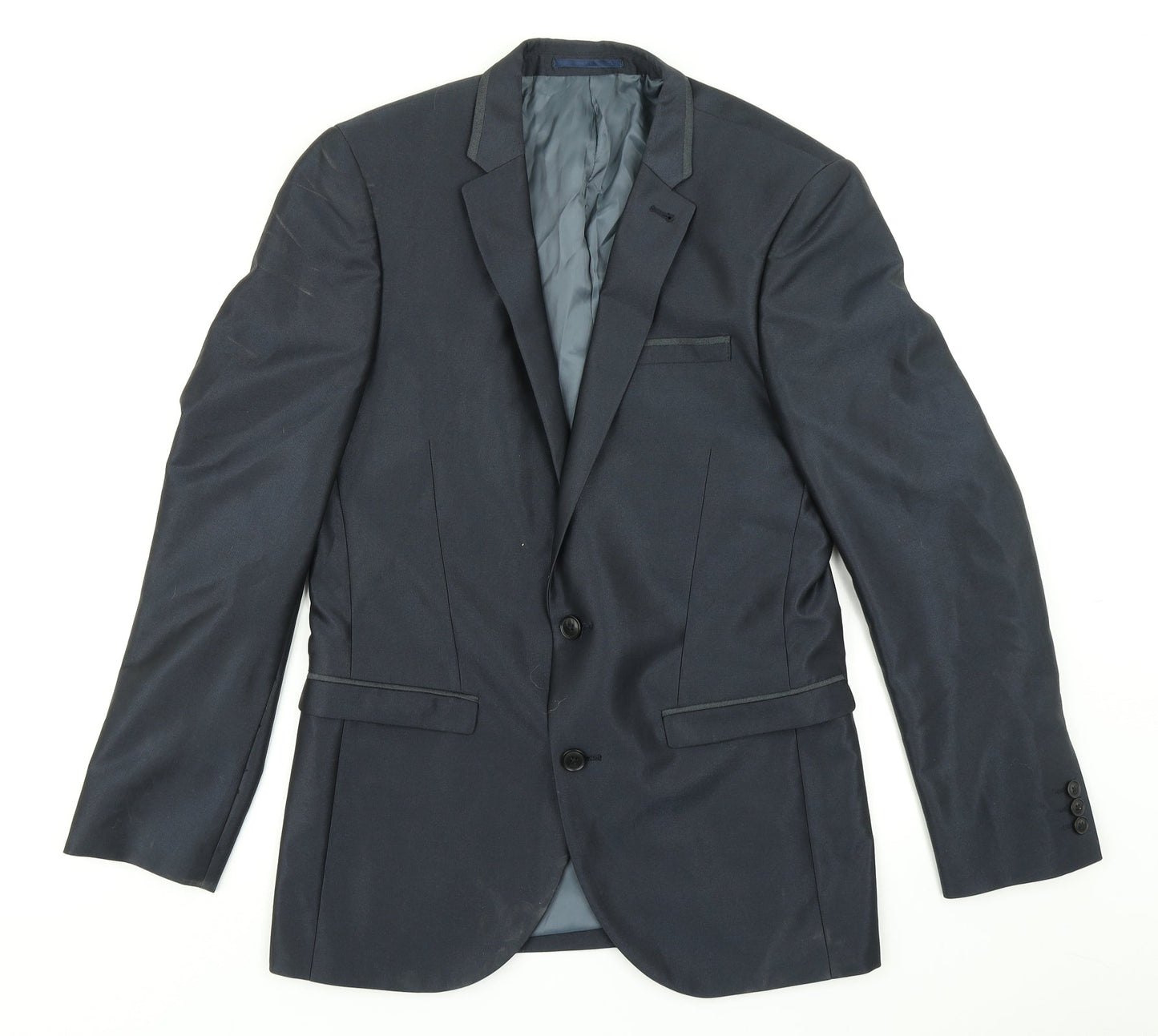 Mens UK Size 38 NEXT Regular Blue Suit Jacket