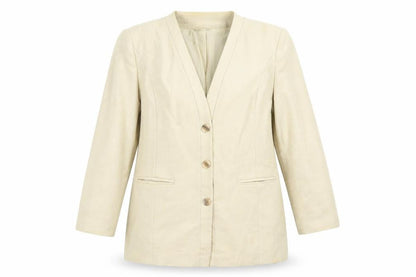 Womens UK Size 14 First Avenue Regular Beige Blazer