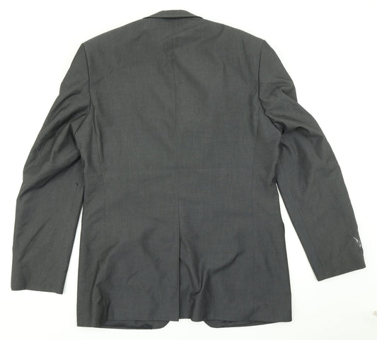 Jonathon Adams Mens Grey   Jacket Blazer Size 42