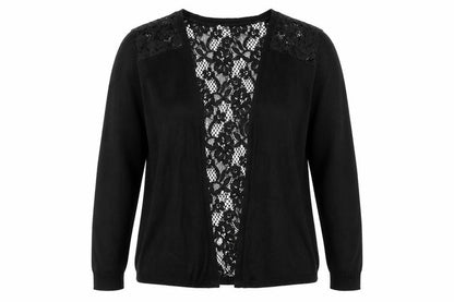 Womens UK Size M Primark Black Cardigan Jumper