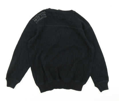 NEXT Boys Blue  Knit Pullover Jumper Size 8 Years