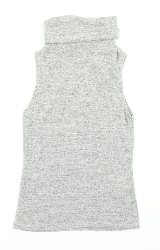 915 Generation Girls Grey   Basic Tank Size 12-13 Years