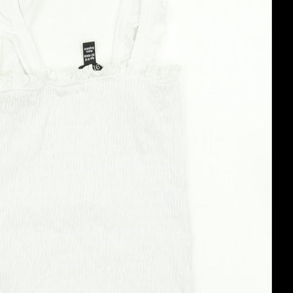 915 Generation Girls White   Cropped Tank Size 12-13 Years