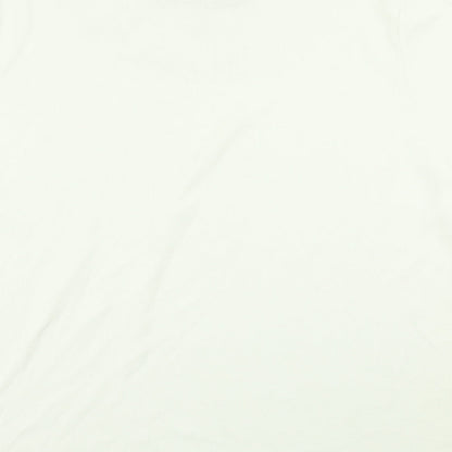 Avant Garde Womens White  Knit Pullover Jumper Size 2XL