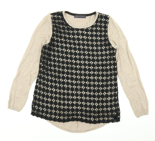 Womens UK Size 10 M&S Collection Brown Pullover Jumper
