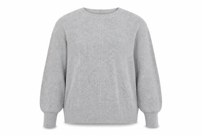 Marks & Spencer Womens Grey  Knit Pullover Jumper Size L