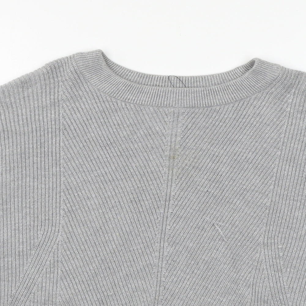 Womens UK Size L Marks and Spencer Grey Pullover Jumper