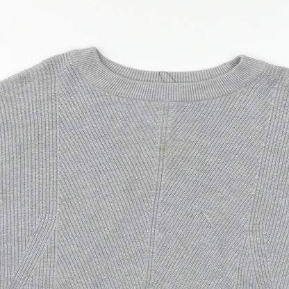 Womens UK Size L Marks and Spencer Grey Pullover Jumper