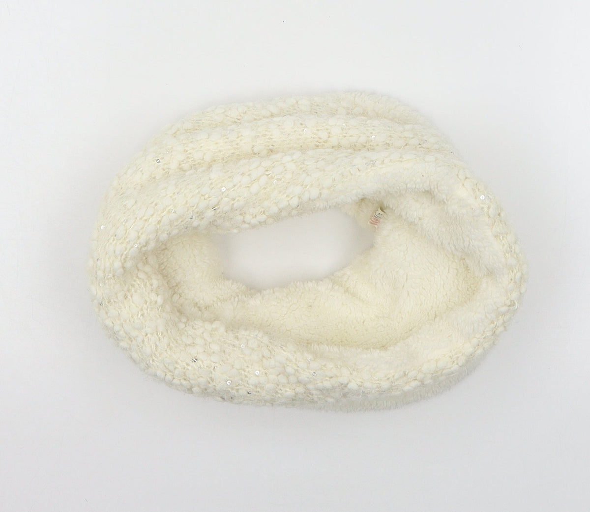 Atmosphere Womens Ivory  Knit  Scarf
