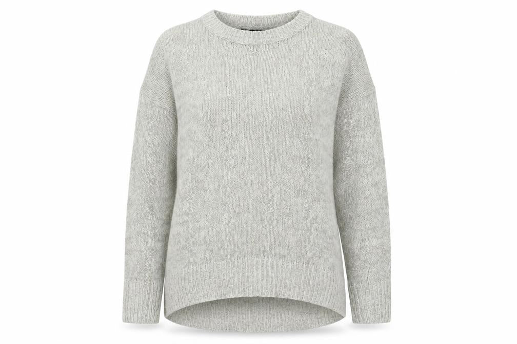 Womens UK Size M New Look Grey Pullover Jumper