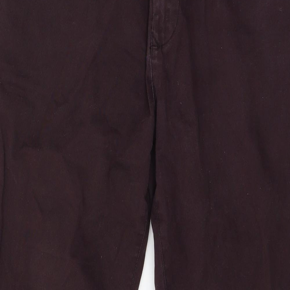 Womens UK Size 38 in NEXT Regular Fit  Purple Trousers