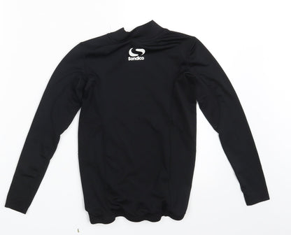 Sodico Girls Black   Pullover Sweatshirt Size 9-10 Years