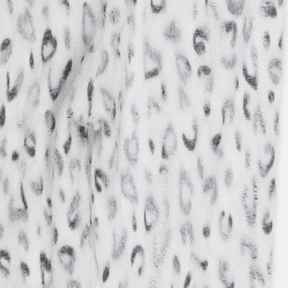 Love Sleep Girls White Animal Print  Jogger Trousers Size 8-9 Years