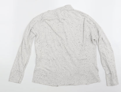 Womens UK Size 14 NEXT White Pullover Jumper