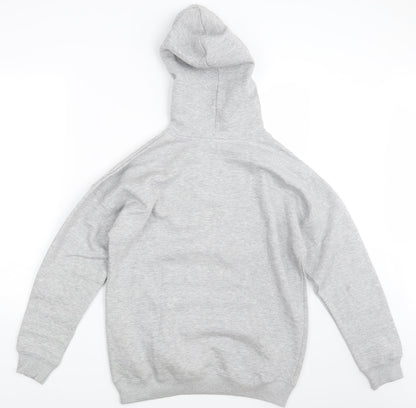 Mens UK Size S New Look Grey Pullover Hoodie