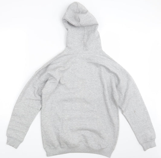 Mens UK Size S New Look Grey Pullover Hoodie