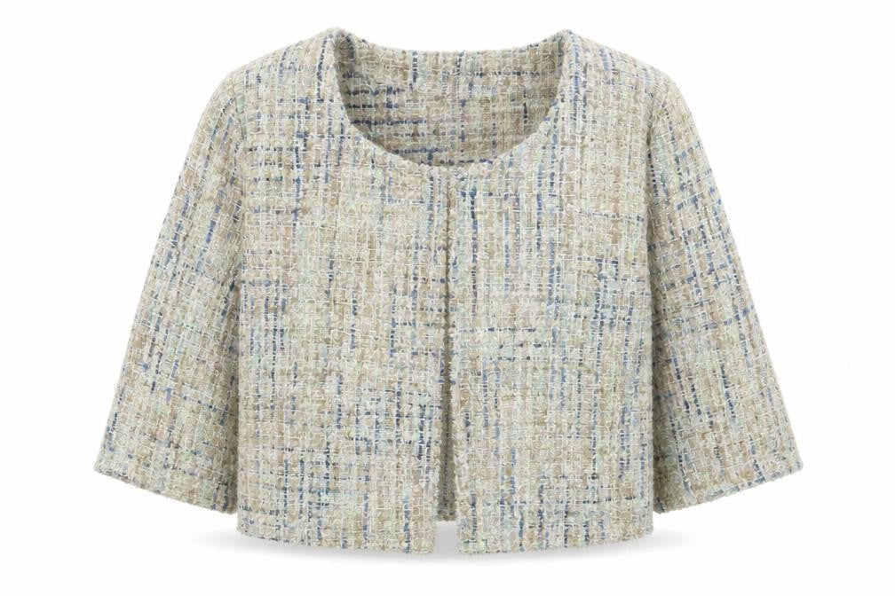 Womens UK Size One Size Preworn Multicoloured Cardigan Jumper
