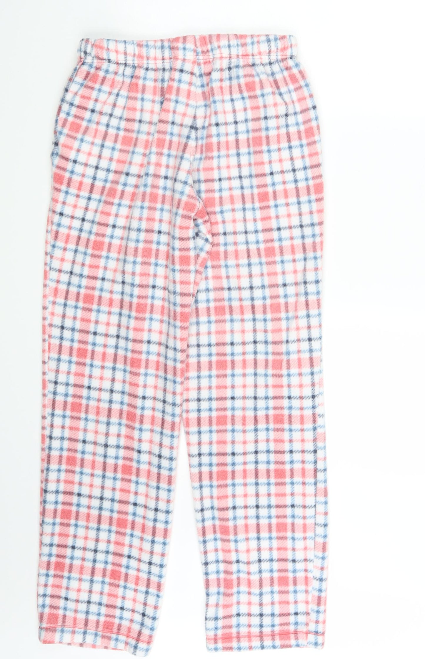 ESMARA Womens Multicoloured Check  Sweatpants Trousers Size 12 L28 in
