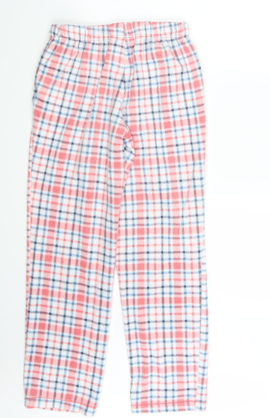 ESMARA Womens Multicoloured Check  Sweatpants Trousers Size 12 L28 in