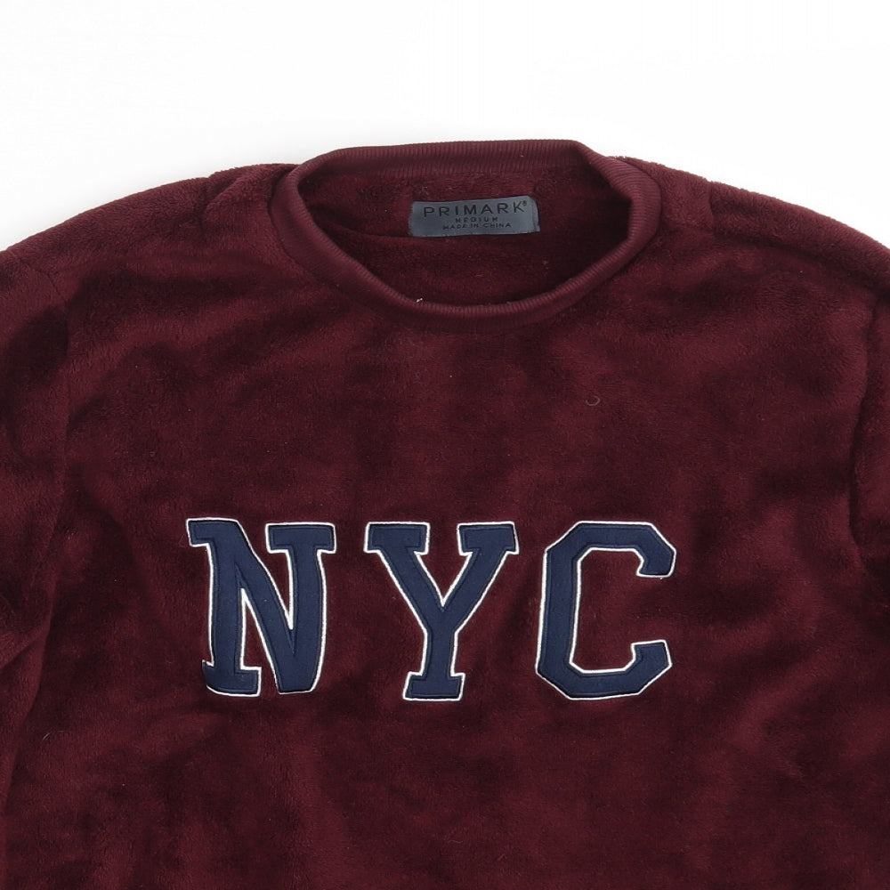 Primark Mens Purple   Pullover Jumper Size M  - NYC