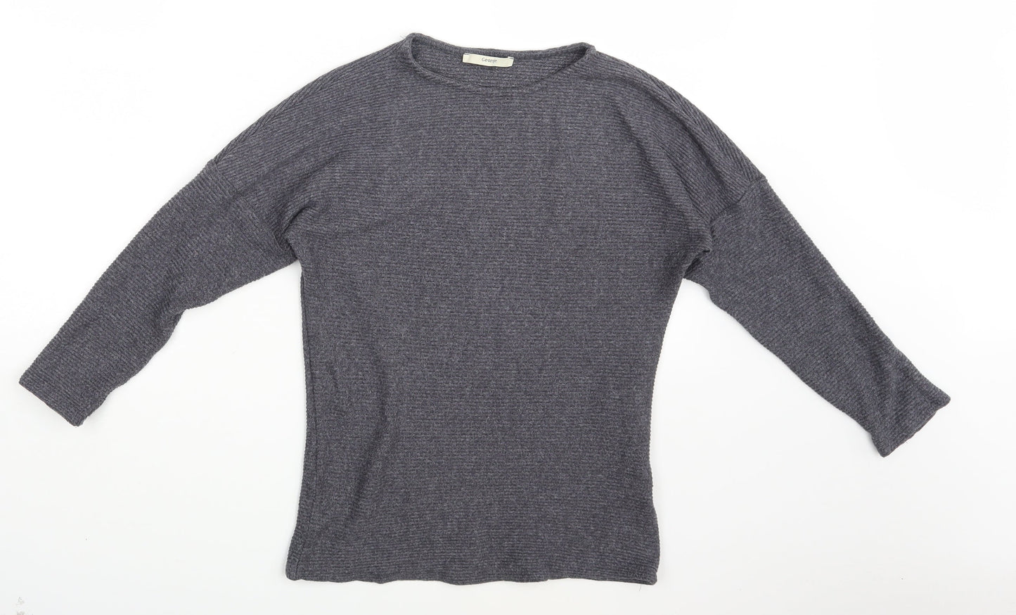George Mens Grey   Pullover Jumper Size S