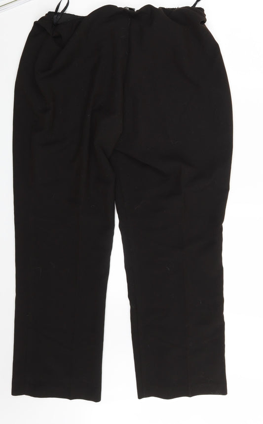 Mia Moda Womens Brown   Dress Pants Trousers Size 18 L26 in