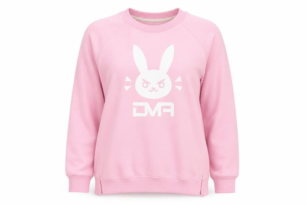 Fashion Womens Pink   Pullover Jumper Size XL
