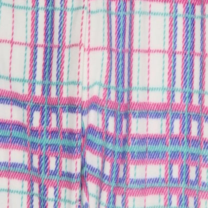 TU Womens Multicoloured Check  Sweatpants Trousers Size 10 L27 in