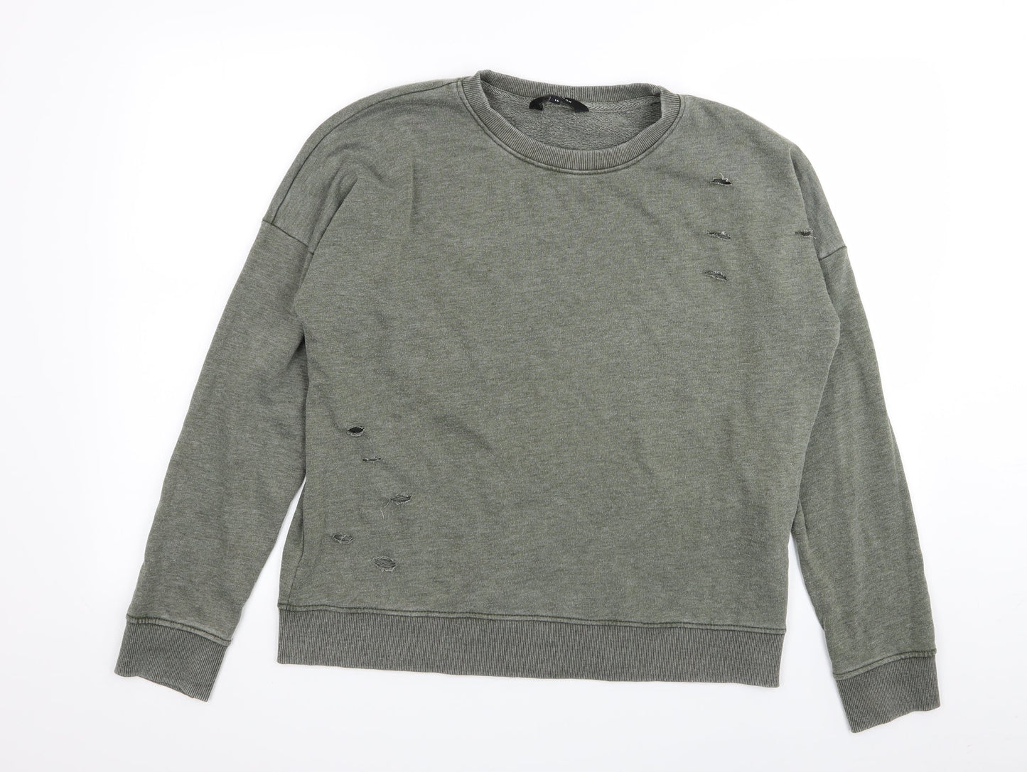 Womens UK Size 14 New Look Green Pullover Jumper