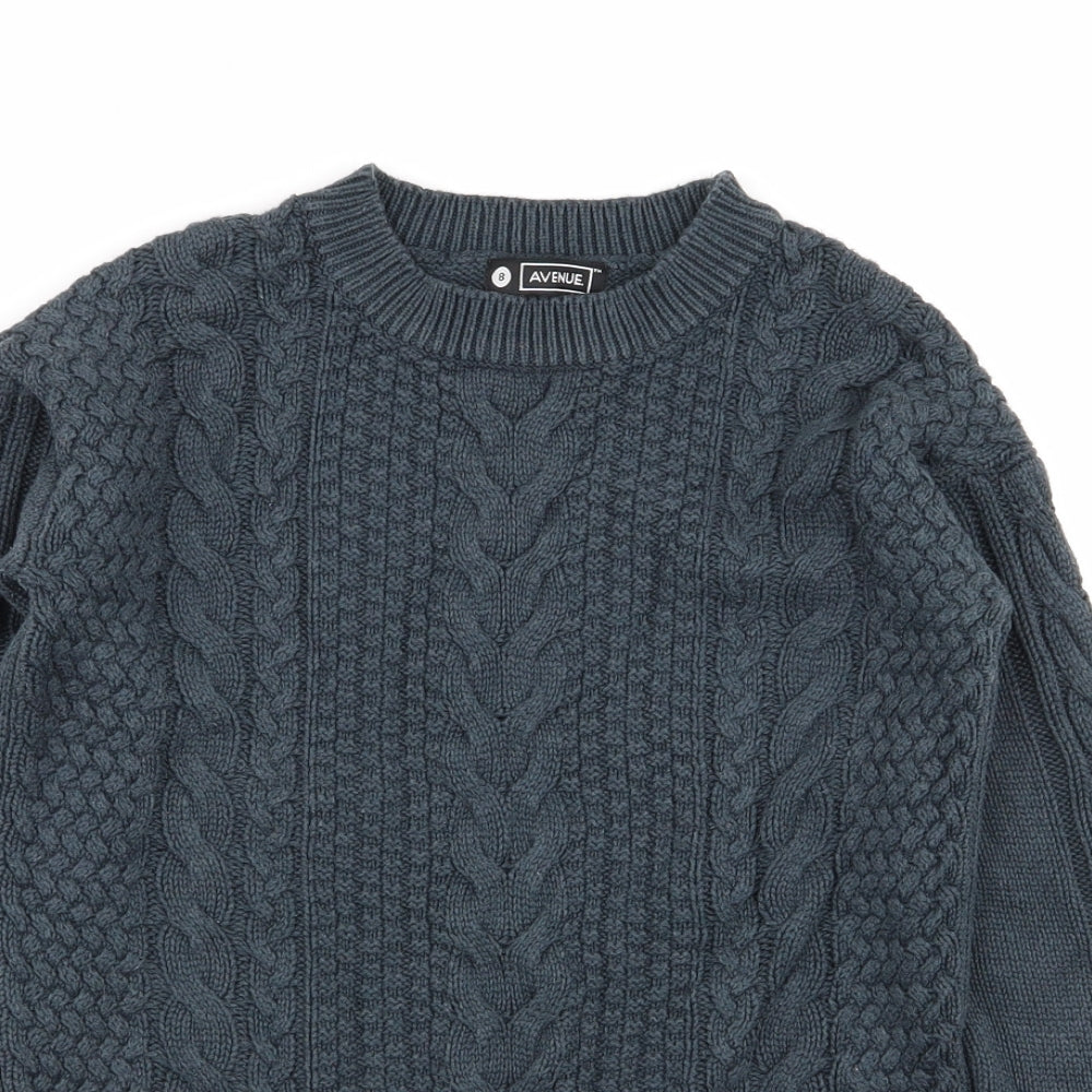 Avenue Womens Green   Pullover Jumper Size 8