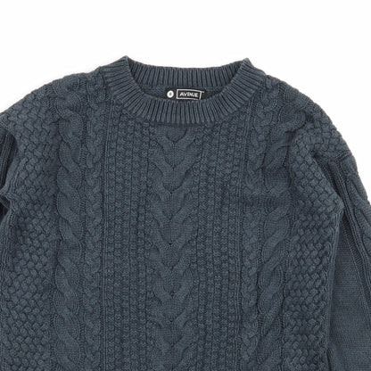 Avenue Womens Green   Pullover Jumper Size 8