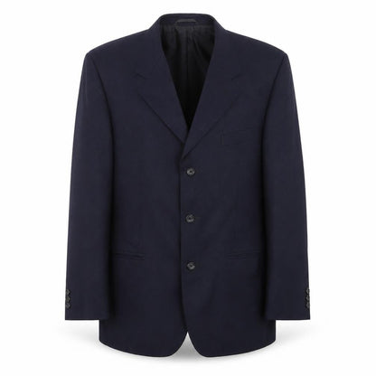 Mens UK Size 42 Pinstripe Regular Blue Suit Jacket