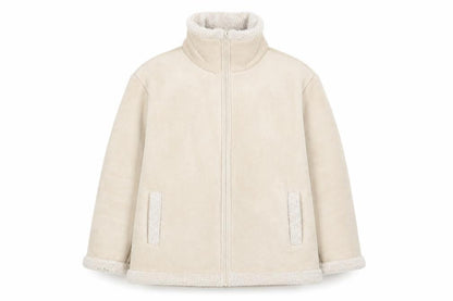 j.j wills Womens Beige   Jacket Coat Size S