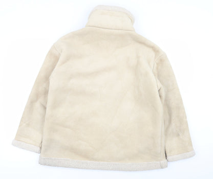 j.j wills Womens Beige   Jacket Coat Size S