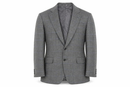 Greenwoods Mens Grey Houndstooth  Jacket Blazer Size 42