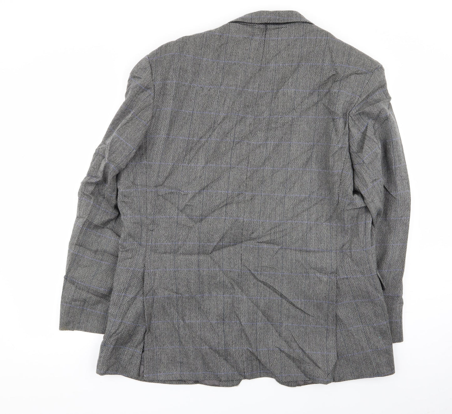 Mens UK Size 42 greenwoods Regular Grey Suit Jacket