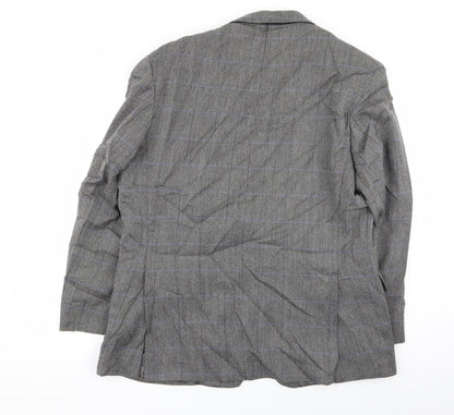 Mens UK Size 42 greenwoods Regular Grey Suit Jacket