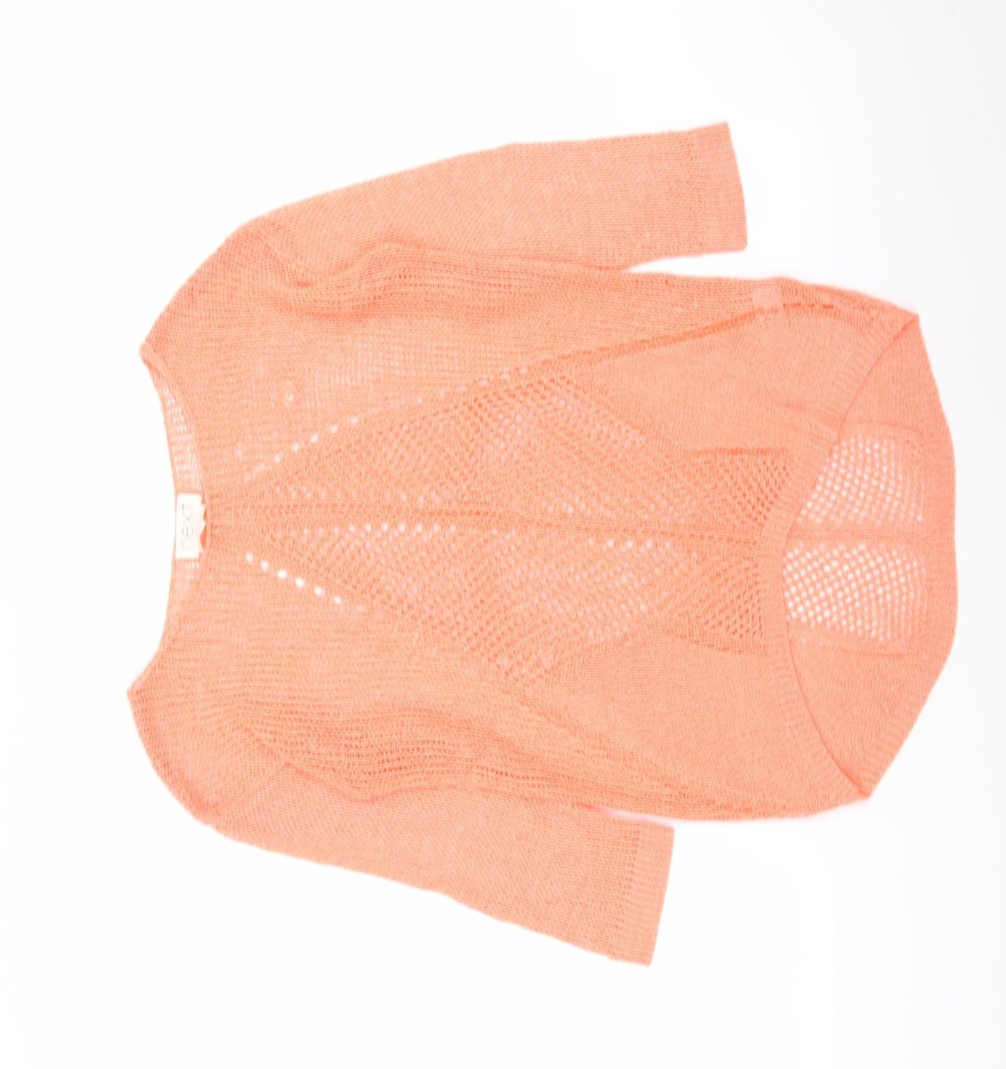 Womens UK Size 10 NEXT Orange Pullover Jumper