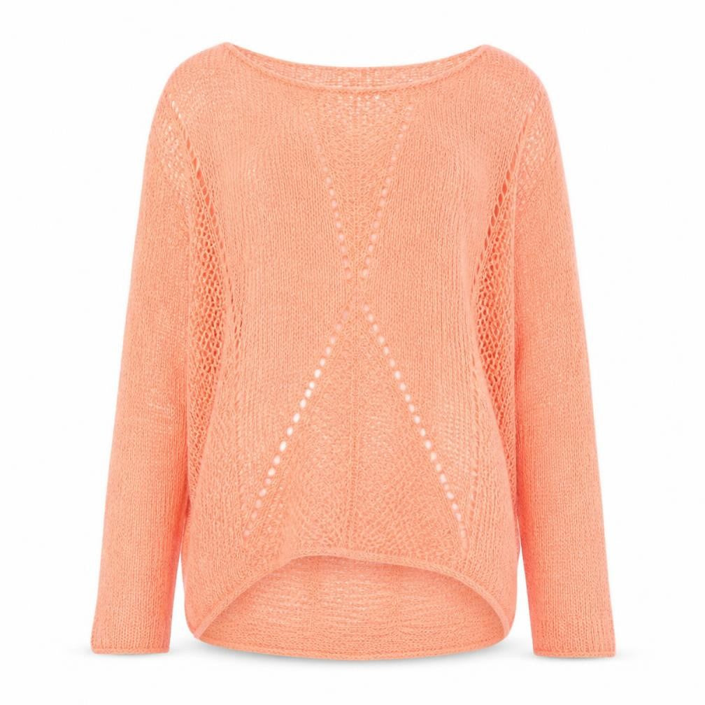 Womens UK Size 10 NEXT Orange Pullover Jumper