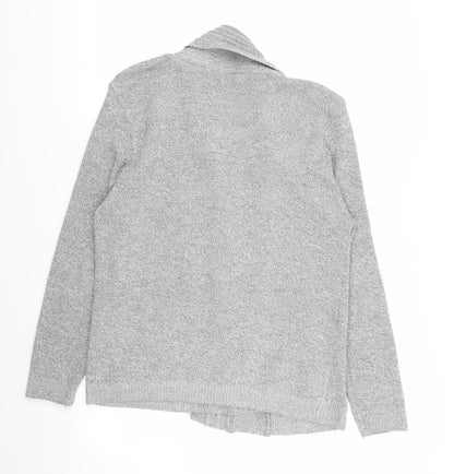 musky Womens Grey   Cardigan Jumper Size S  - size s/m