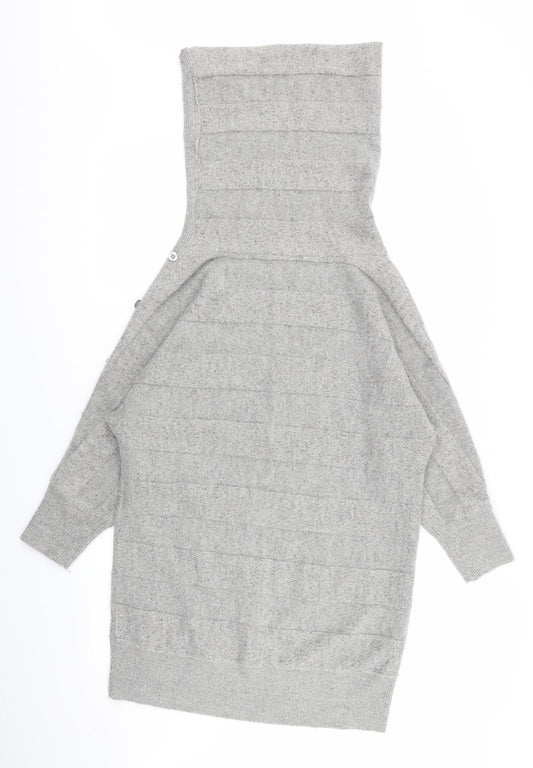 Womens UK Size M Wallis Grey Pullover Jumper