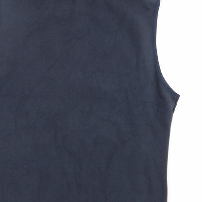 Henbury Womens Blue   Full Zip Jumper Size 14