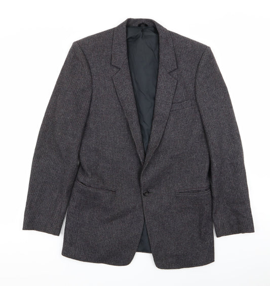 aced Mens Grey   Jacket Blazer Size M