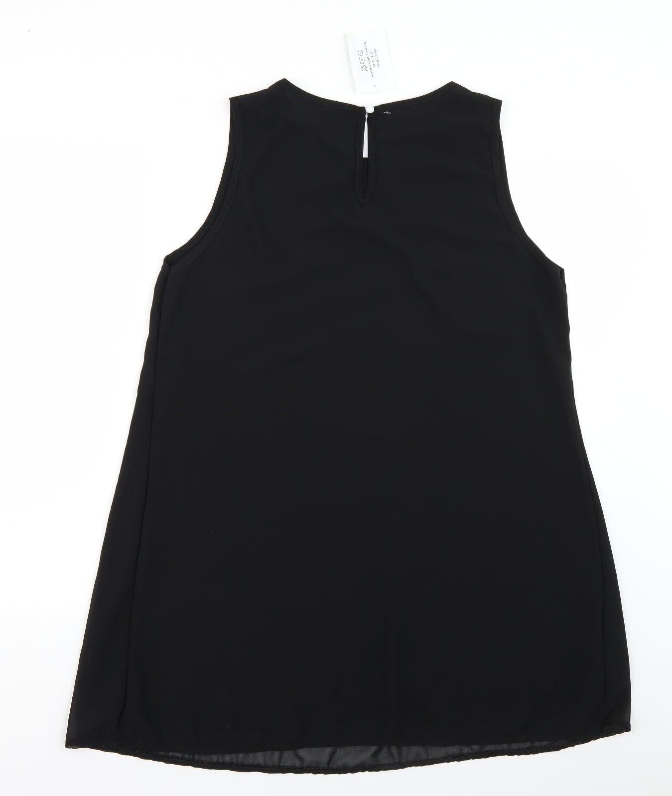 Preworn Womens Black   Tank Dress  Size 12