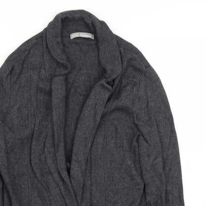 Womens UK Size 12 M&S Grey Cardigan Jumper