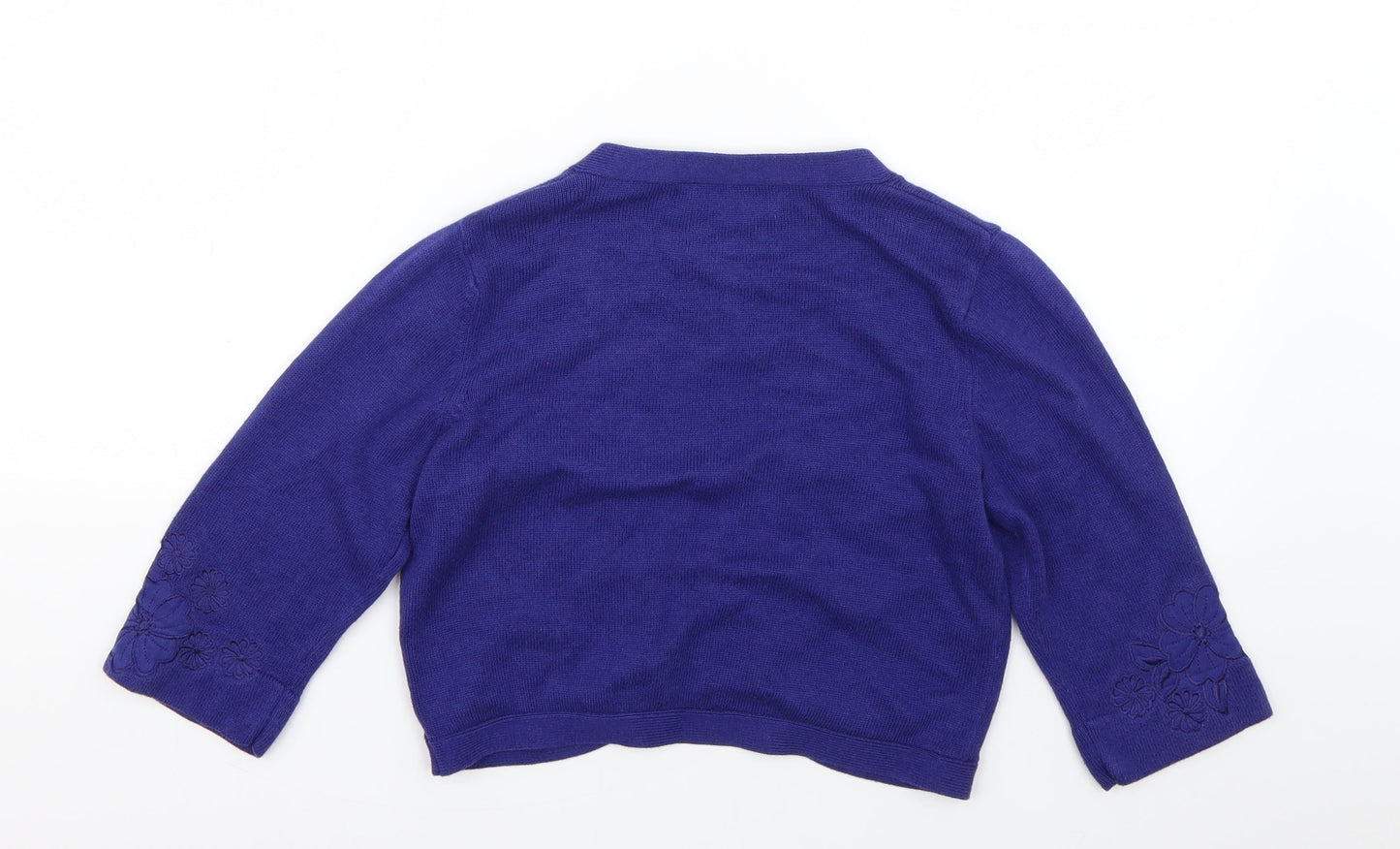 Womens UK Size 8 Together Purple Cape Jumper